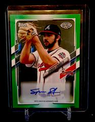 Spencer Strider [Green Autograph] Baseball Cards 2021 Topps Pro Debut Prices