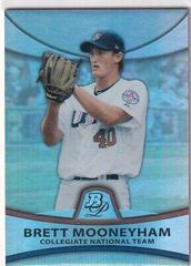 Brett Mooneyham [Purple Refractor] #PP43 Baseball Cards 2010 Bowman Platinum Prospects Prices