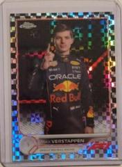 Max Verstappen [Red Checker Flag] #1 Racing Cards 2022 Topps Chrome Formula 1 Prices