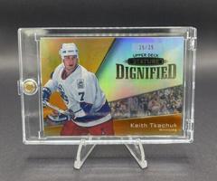 Keith Tkachuk [Orange] Hockey Cards 2022 Upper Deck Stature Dignified Prices