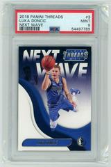 Luka Doncic Basketball Cards 2018 Panini Threads Next Wave Prices
