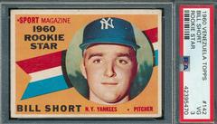 Bill Short [Rookie Star] #142 Baseball Cards 1960 Venezuela Topps Prices