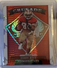 Jerry Rice [Red Prizm] Football Cards 2021 Panini Rookies and Stars Crusade Prices