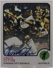 Amos Otis Baseball Cards 2022 Topps Heritage Real One Autographs Prices