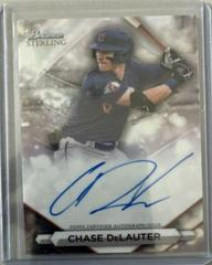Chase DeLauter Baseball Cards 2023 Bowman Sterling Prospect Autograph Prices