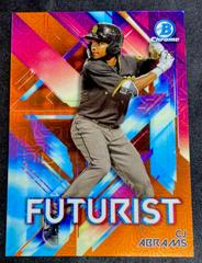 CJ Abrams [Orange Refractor Mega Box Mojo] #FUT-CA Baseball Cards 2021 Bowman Chrome Futurist Prices