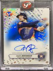 Alex Bregman [Blue] #PA-ABR Baseball Cards 2023 Topps Pristine Autographs Prices