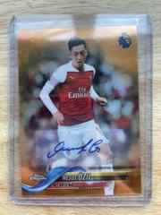 Mesut Ozil [Autograph Orange Refractor] Soccer Cards 2018 Topps Chrome Premier League Prices