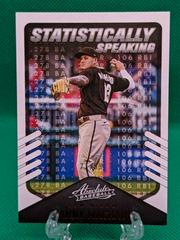 Manny Machado [Spectrum Red] #SS-11 Baseball Cards 2022 Panini Absolute Statistically Speaking Prices