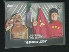 The Foreign Legion [Silver] #UTT-12 Wrestling Cards 2016 Topps WWE Undisputed Tag Teams Prices