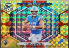 Hendon Hooker [Choice Fusion Red Yellow] #ND-1 Football Cards 2023 Panini Mosaic NFL Debut Prices