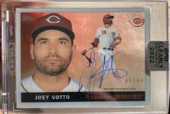 Joey Votto Baseball Cards 2022 Topps Clearly Authentic 1955 Reimagining Autographs Prices