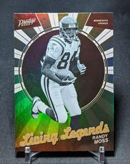 Randy Moss #LL-28 Football Cards 2023 Panini Prestige Living Legends Prices