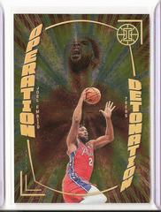 Joel Embiid [Gold] #40 Basketball Cards 2021 Panini Illusions Operation Detonation Prices