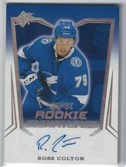 Ross Colton #SPXR-RC Hockey Cards 2021 SPx Rookie Signatures Prices