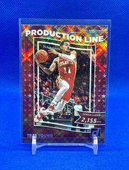 Trae Young [Diamond] Basketball Cards 2022 Panini Donruss Production Line Prices