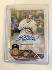 Kyle Tucker #RCA-KT Baseball Cards 2023 Topps Chrome Logofractor Autograph Prices
