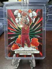 Donovan Mitchell [Red Green] #11 Basketball Cards 2023 Panini Donruss Bomb Squad Prices