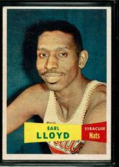 Earl Lloyd Basketball Cards 1957 Topps Prices