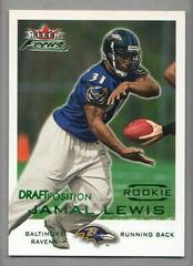 Jamal Lewis [Draft Position] #237 Football Cards 2000 Fleer Focus Prices