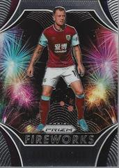 Ashley Barnes #4 Soccer Cards 2020 Panini Prizm Premier League Fireworks Prices