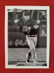 Yu Chang [Black & White] Baseball Cards 2020 Bowman Heritage Prices