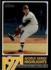 Nelson Briles #WSH-4 Baseball Cards 2020 Topps Heritage 1971 World Series Highlights Prices