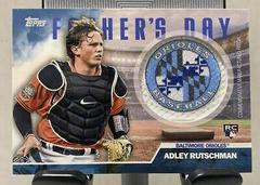 Adley Rutschman [Blue] Baseball Cards 2023 Topps Father’s Day Commemorative Team Patch Prices