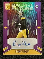 Kenny Pickett #BFS-KP Football Cards 2023 Panini Donruss Elite Back to the Future Signatures Prices