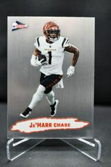 Ja'Marr Chase [Silver] #PAC-15 Football Cards 2022 Panini Zenith 1992 Pacific Prices