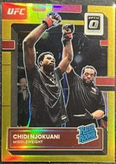 Chidi Njokuani [Gold] #102 Ufc Cards 2023 Panini Donruss Optic UFC Prices