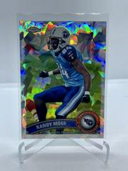 Randy Moss [Crystal Atomic Refractor] #101 Football Cards 2011 Topps Chrome Prices