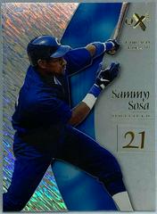 Sammy Sosa #29 Baseball Cards 1998 Skybox EX 2001 Prices