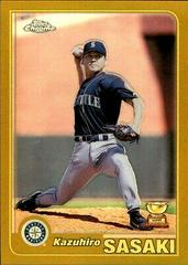 Kazuhiro Sasaki [Retrofractor] #567 Baseball Cards 2001 Topps Chrome Prices