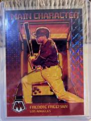 Freddie Freeman Baseball Cards 2022 Panini Mosaic Main Character Prices