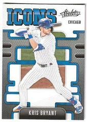 Kris Bryant #I-10 Baseball Cards 2021 Panini Absolute Icons Prices