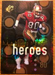 Jerry Rice Football Cards 2000 Spx Highlight Heroes Prices