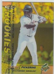 Calvin Pickering [Gold Refractor] #141 Baseball Cards 1999 Finest Prices