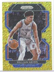 Killian Hayes [Gold Shimmer] Basketball Cards 2021 Panini Prizm Prices