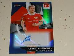 Christian Gentner [Blue Refractor] Soccer Cards 2020 Topps Finest Bundesliga Autographs Prices