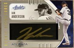 Ian Anderson [Material Signature Gold] #175 Baseball Cards 2021 Panini Absolute Prices