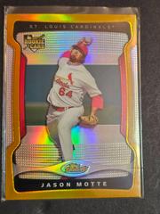 Jason Motte [Green Refractor] #135 Baseball Cards 2009 Finest Prices
