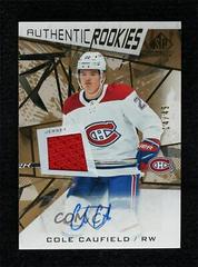 Cole Caufield [Gold Autograph Jersey] #150 Hockey Cards 2021 SP Game Used Prices