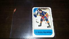 Bobby MaCmillan Hockey Cards 1982 Post Cereal Prices