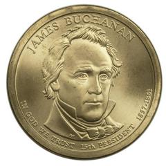 2010 D [JAMES BUCHANAN] Coins Presidential Dollar Prices