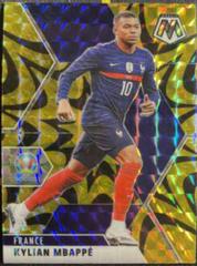 Kylian Mbappe [Gold Pulsar] Soccer Cards 2021 Panini Mosaic UEFA Euro 2020 Prices