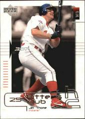 Jim Thome #24 Baseball Cards 2000 Upper Deck Hitter's Club Prices