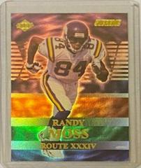 Randy Moss #R9 Football Cards 2000 Collector's Edge Supreme Route XXXIV Prices