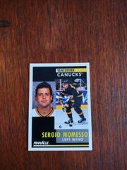 Sergio Momesso #34 Hockey Cards 1991 Pinnacle Prices