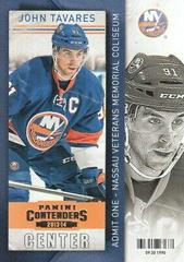 John Tavares Hockey Cards 2013 Panini Contenders Prices
